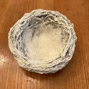Textured Gray Artisanal Bowl
